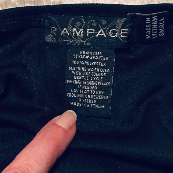 Rampage Sequined Halter top - Picture 6 of 7